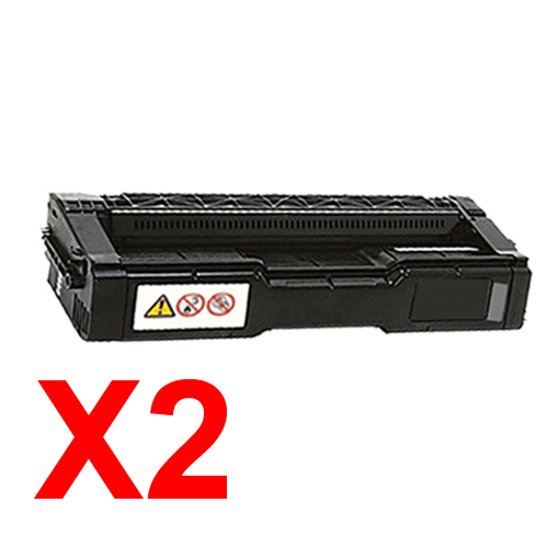 Lanier SPC232SF SPC232 x2 Black Comp.