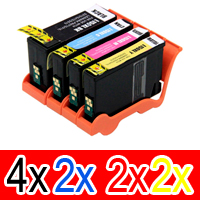 Lexmark OfficeEdge Pro4000 (4BK,2C,2M,2Y) x10 High Yield Comp.