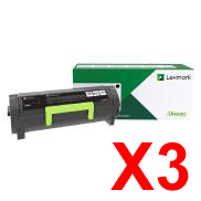 Lexmark MS421dn 56F6X0E x3 Extra High Yield Gen.