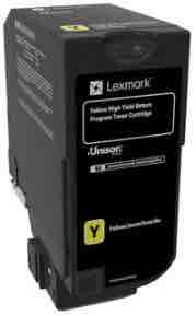 Lexmark CS725 74C6HY x1 Yellow High Yield Gen.