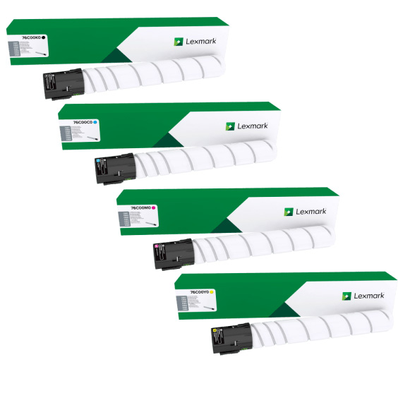 Lexmark CX921 76C00K/C/M/Y x4 Gen.