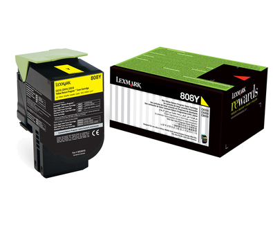 Lexmark CX310 CX410 x1 Yellow Gen.