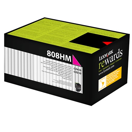 Lexmark CX510DHE CX410 x1 Magenta High Yield Gen.