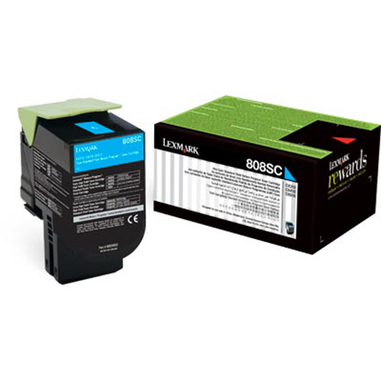 Lexmark CX310 CX410 x1 Cyan Gen.