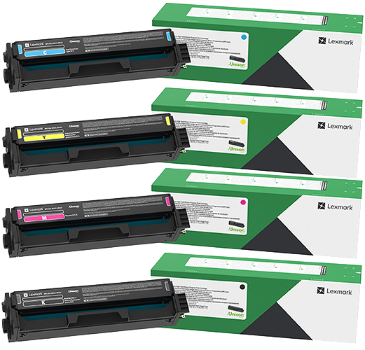Lexmark MC3326i C3230K/C/M/Y x4 Gen.