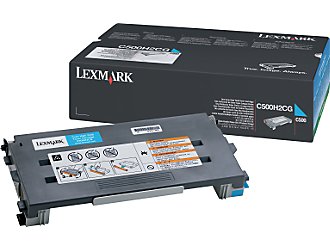 Lexmark X500N C500 x1 Cyan High Yield Gen.