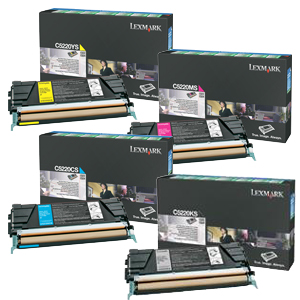 Lexmark C522 C524 x4 Standard Yield Gen.