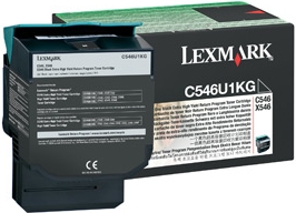 Lexmark C546DTN C546 x1 Black Extra High Yield Gen.