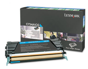 Lexmark C734DN C734 x1 Cyan Gen.