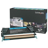 Lexmark C736DN C736 x1 Cyan High Yield Gen.