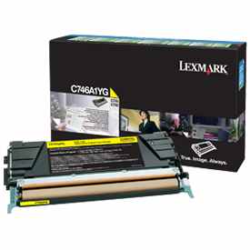 Lexmark C746DN C746 x1 Yellow Gen.
