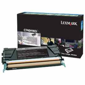 Lexmark C746DN C746 x1 Black High Yield Gen.