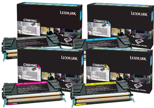 Lexmark C748DE C748 x4 High Yield Gen.