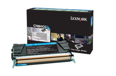 Lexmark C748DE C748 x1 Cyan High Yield Gen.