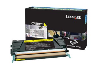 Lexmark C748DE C748 x1 Yellow High Yield Gen.