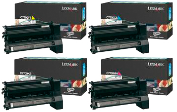 Lexmark C770 C772 x4 High Yield Gen.