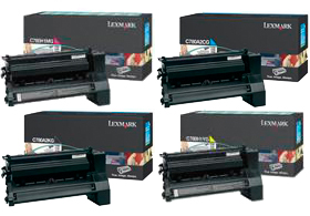Lexmark C780DN C780 x4 High Yield Gen.