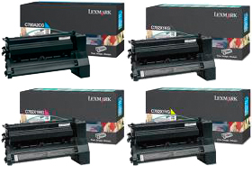 Lexmark C782DTN C782 x4 Extra High Yield Gen.