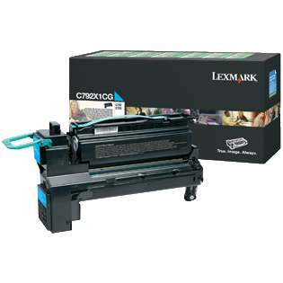 Lexmark C792DE C792 x1 Cyan High Yield Gen.