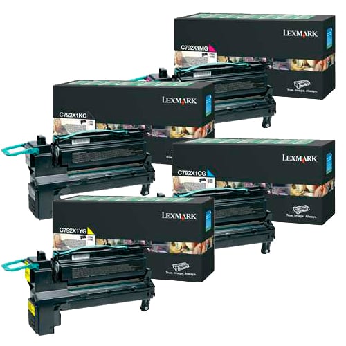 Lexmark C792DE C792 x4 High Yield Gen.