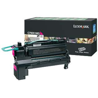 Lexmark C792DE C792 x1 Magenta High Yield Gen.