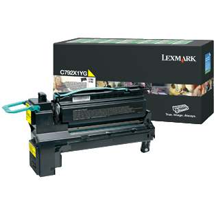 Lexmark C792DE C792 x1 Yellow High Yield Gen.