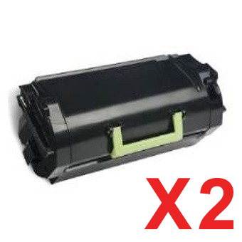 Lexmark MS810DN 52D3H00 x2 High Yield Comp.