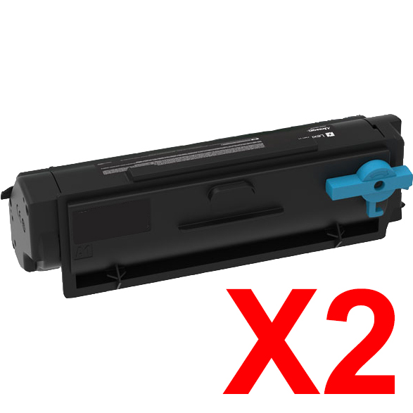 Lexmark MX431 55B6X00 x2 Extra High Yield Comp.