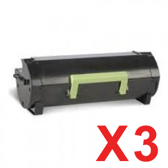 Lexmark MX511DE 60F3H00 x3 High Yield Comp.