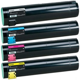 Lexmark C935DN C930H2CG x4 Comp.