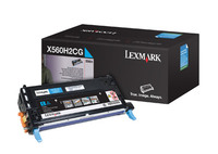 Lexmark X560N Toner x1 Cyan High Yield Gen. - Cyan Toner Cartridge High Yield