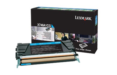 Lexmark X748DTE X746 x1 Cyan Gen.