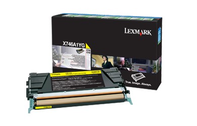 Lexmark X748DTE X746 x1 Yellow Gen.