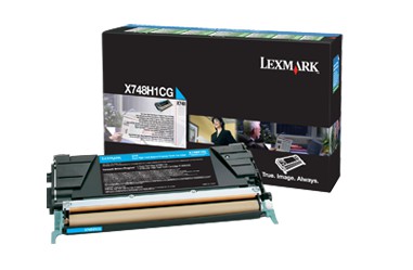 Lexmark X748DTE X748 x1 Cyan High Yield Gen.