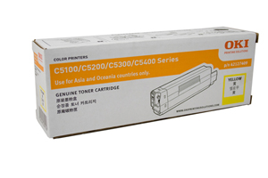 OKI C5300 C5100/C5200/C5400 x1 Yellow Gen.