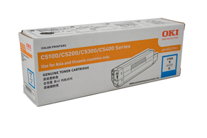 OKI C5300 C5100/C5200/C5400 x1 Cyan Gen.