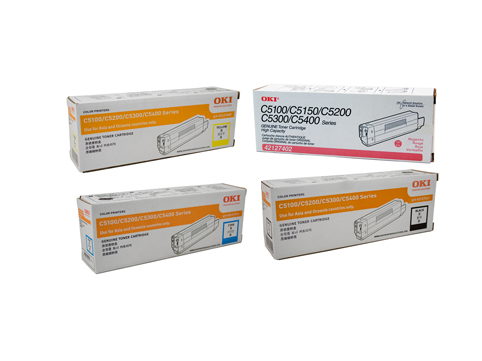 OKI C5300 C5100/C5200/C5400 x4 Gen.
