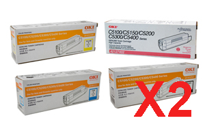 OKI C5300 C5100/C5200/C5400 x4 Gen.