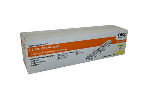 OKI C110 C130/MC160 x1 Yellow Gen.