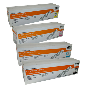 OKI C110 C130/MC160 x4 Gen.