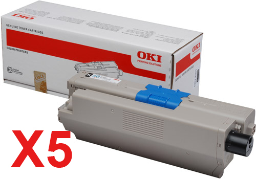 OKI C301dn C301/C321 x5 Black Gen.