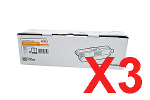 OKI C511dn C511/C531/MC562 x3 Black Gen.