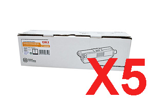 OKI C511dn C511/C531/MC562 x5 Black Gen.