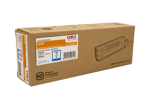 OKI MC853dn MC853/MC873/MC873DN x1 Cyan Gen.