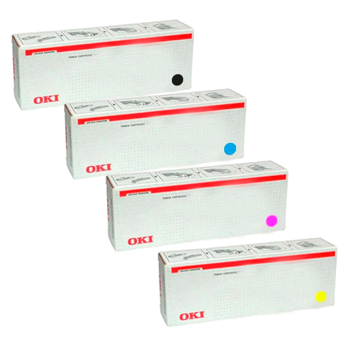 OKI C612 Toner x4 Gen. - N Toner Cartridge Set