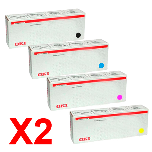 OKI C612 Toner x4 Gen. - N Toner Cartridge Set