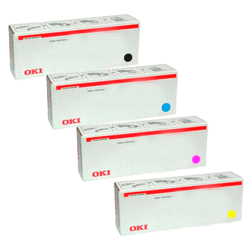 OKI C712 Toner x4 Gen. - N Toner Cartridge Set