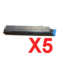 OKI B410 B430/B440/MB470/MB480 x5 Comp.