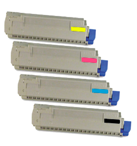 OKI MC860 Toner x4 Comp. - Toner Cartridge Set