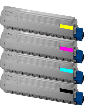 OKI MC873 Toner x4 Comp. - DN Toner Cartridge Set